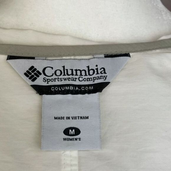 Women’s Columbia Jacket with Hood White Size M - Picture 9 of 12